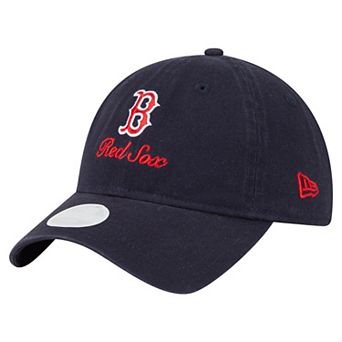 Women's�New Era Navy Boston Red Sox Preppy Team 9TWENTY Adjustable Hat