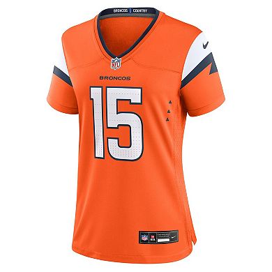 Women's Nike Nik Bonitto Orange Denver Broncos Team Game Jersey