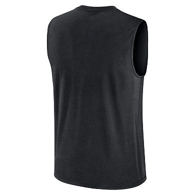 Men's Nike Black Texas Longhorns Primetime Tricode Legend Performance Tank Top
