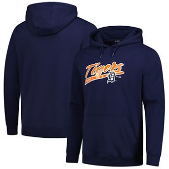 Men's�Levelwear Navy Detroit Tigers Podium Fleece Pullover Hoodie