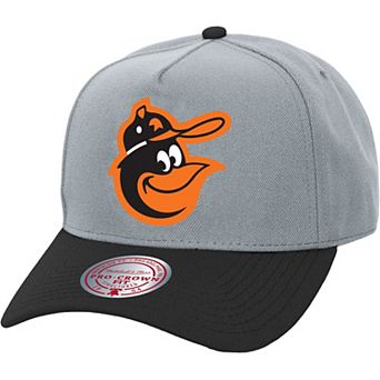 Unisex��Mitchell & Ness Gray Baltimore Orioles Basic Coop Pro Adjustable Hat