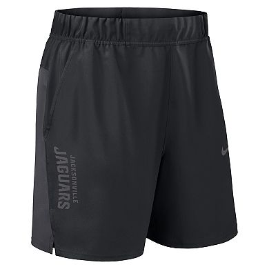 Men's Nike Black Jacksonville Jaguars Woven Victory Performance Shorts