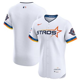 Men's Nike White Houston Astros 2025 City Connect Elite Jersey