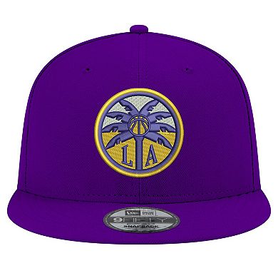 Unisex New Era Purple Los Angeles Sparks Logo 9FIFTY Snapback Hat