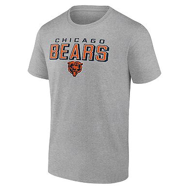 Men's Heather Gray Chicago Bears Swagger T-Shirt