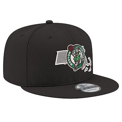 Men's New Era Black Boston Celtics State Pride 9FIFTY Snapback Hat