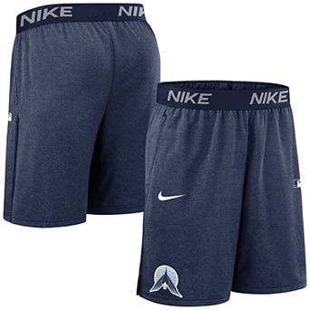 Men's Nike Navy Minnesota Twins Authentic Collection City Connect Performance Knit Shorts