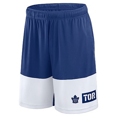 Men's Blue Toronto Maple Leafs Best of the Best Shorts