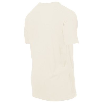 Men's New Era Cream Team USA 5 Rings Chrome T-Shirt