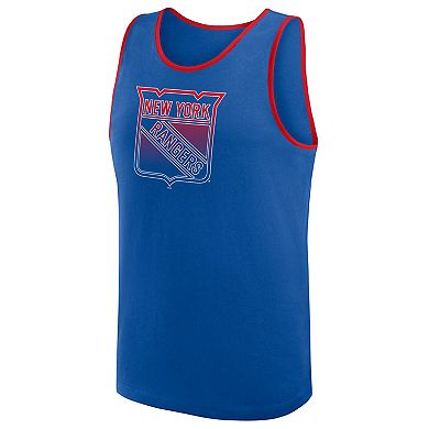 Men's Blue New York Rangers Unmatched Success Tank Top