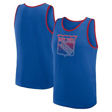 Men's Blue New York Rangers Unmatched Success Tank Top