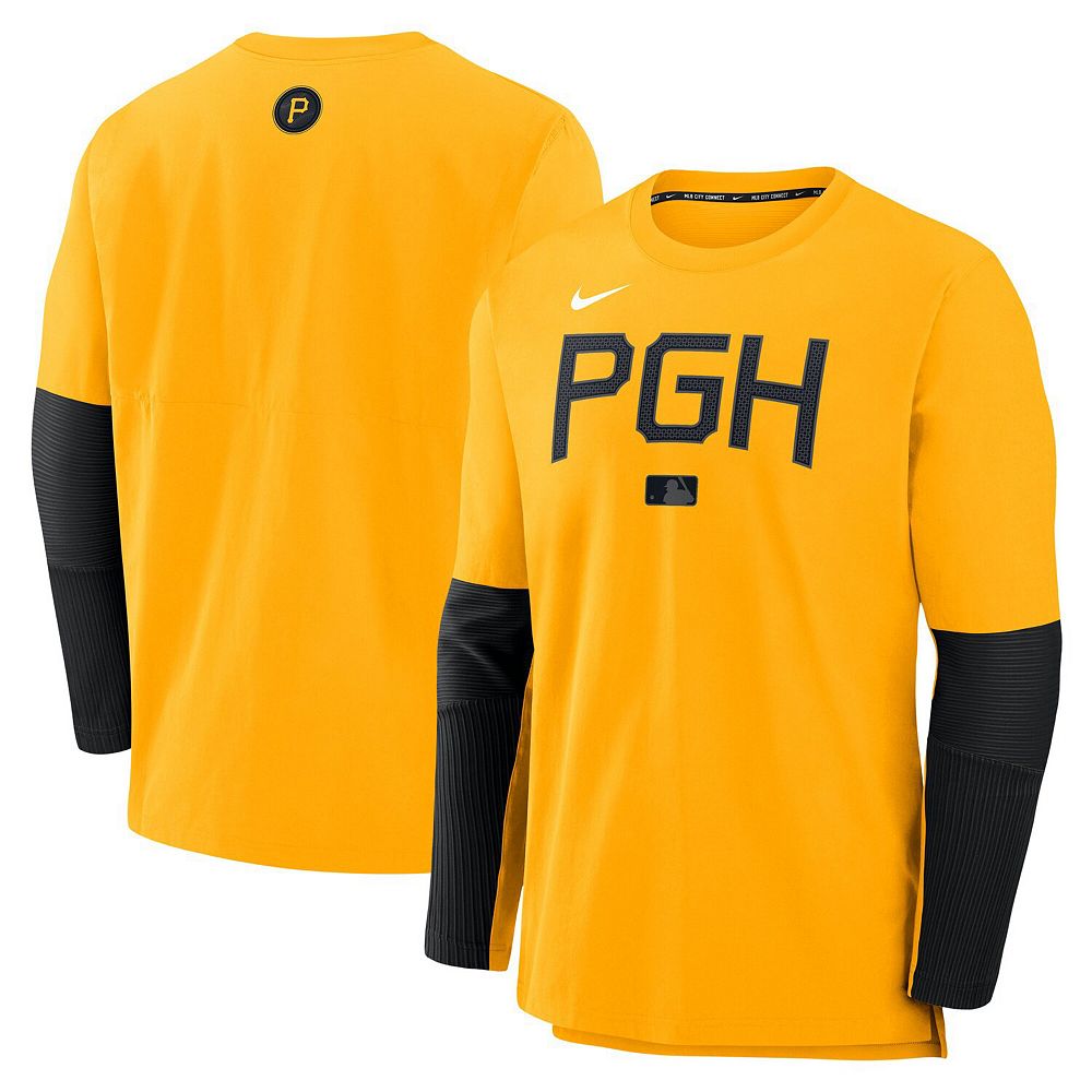 Men's Nike Gold Pittsburgh Pirates Authentic Collection City