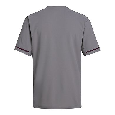 Men's adidas Gray Texas A&M Aggies Replica Baseball Jersey