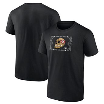 Men's Black San Francisco 49ers Sugar Skull T-Shirt