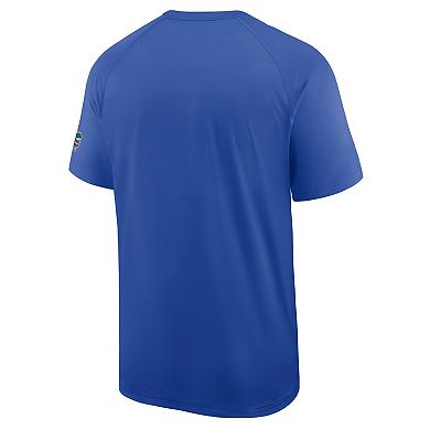 Men's Nike Royal Florida Gators Ready Raglan Premium Performance T-Shirt