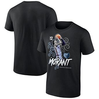 Men's Ja Morant Black Memphis Grizzlies Competitor T-Shirt