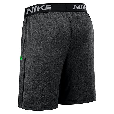 Men's Nike Black Tampa Bay Rays Authentic Collection City Connect Performance Knit Shorts