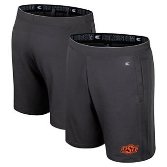 Men's Colosseum Charcoal Oklahoma State Cowboys Forget Shorts