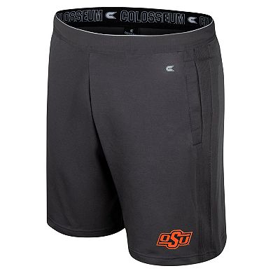 Men's Colosseum Charcoal Oklahoma State Cowboys Forget Shorts