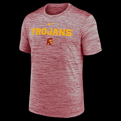 Men's Nike Cardinal USC Trojans 2025 Sideline Velocity Performance T-Shirt
