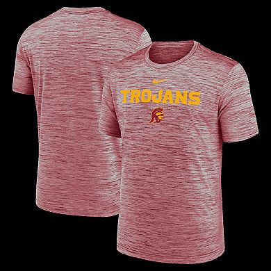 Men's Nike Cardinal USC Trojans 2025 Sideline Velocity Performance T-Shirt