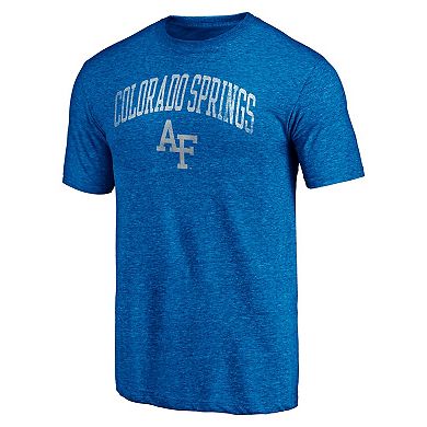 Men's Royal Air Force Falcons Arched City Tri-Blend T-Shirt