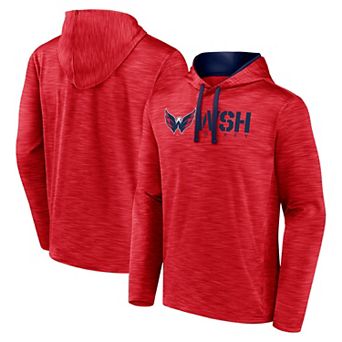 Men's Red Washington Capitals Head Start Pullover Hoodie