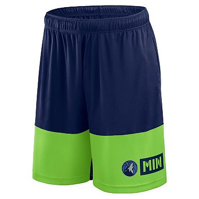 Men's Athletic Navy Minnesota Timberwolves Best of the Best Shorts