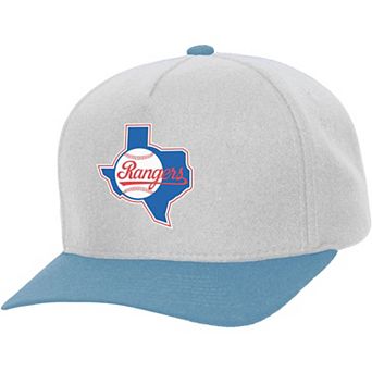 Unisex��Mitchell & Ness Gray Texas Rangers Basic Coop Pro Adjustable Hat