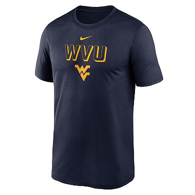 Men's Nike Navy West Virginia Mountaineers 2025 Sideline Legend Performance T-Shirt