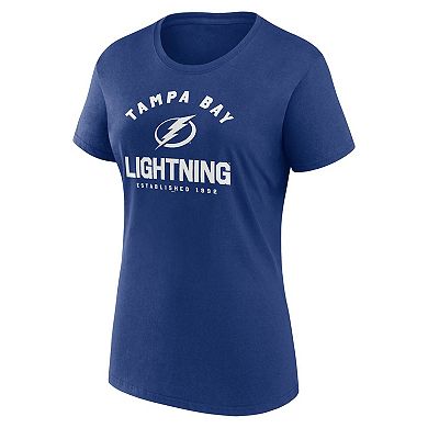 Women's Blue Tampa Bay Lightning Unrivaled T-Shirt