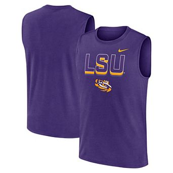 Men's Nike Purple LSU Tigers Primetime Tricode Legend Performance Tank Top