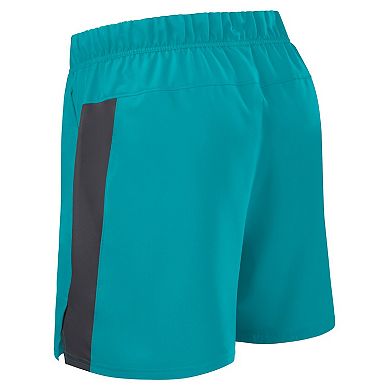 Men's Nike Aqua Miami Dolphins Woven Victory Performance Shorts