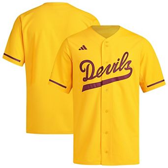 Men's�adidas Gold Arizona State Sun Devils Replica Baseball Jersey