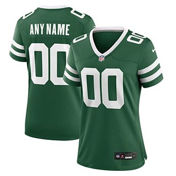 Women's Nike Legacy Green New York Jets Custom Game Jersey