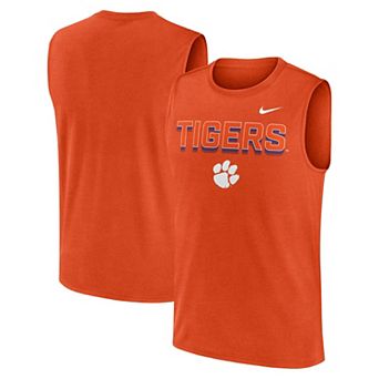 Men's Nike Orange Clemson Tigers Primetime Tricode Legend Performance Tank Top