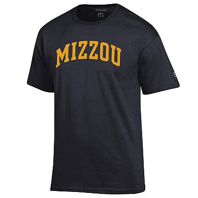 Men's Champion Black Missouri Tigers Basic Arch T-Shirt