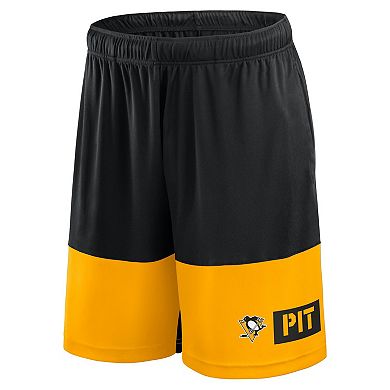 Men's Black Pittsburgh Penguins Best of the Best Shorts