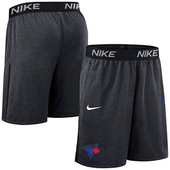 Men's Nike Black Toronto Blue Jays Authentic Collection City Connect Performance Knit Shorts