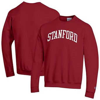 Men's Champion Cardinal Stanford Cardinal Basic Arch Fleece Pullover Sweatshirt