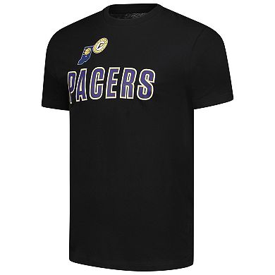 Unisex FISLL Black Indiana Pacers Oversize Logo T-Shirt