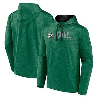 Men's Kelly Green Dallas Stars Head Start Pullover Hoodie