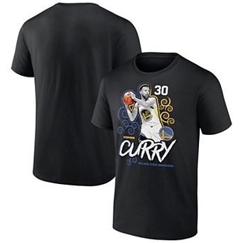 Men's Stephen Curry Black Golden State Warriors Competitor T-Shirt