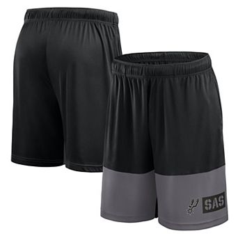 Men's Black San Antonio Spurs Best of the Best Shorts
