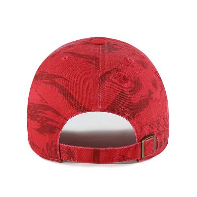 Men's '47 Red Kansas City Chiefs Fiji Clean Up Adjustable Hat