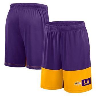 Men's Purple Los Angeles Lakers Best of the Best Shorts