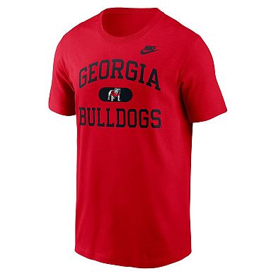 Men's Nike Red Georgia Bulldogs Legacy Alma Mater T-Shirt