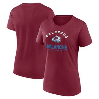 Women's Burgundy Colorado Avalanche Unrivaled T-Shirt