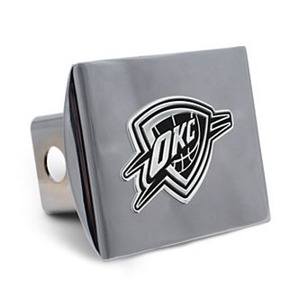 WinCraft Oklahoma City Thunder Premium Metal Chrome Hitch Cover