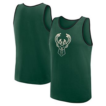Men's Hunter Green Milwaukee Bucks Unmatched Success Tank Top